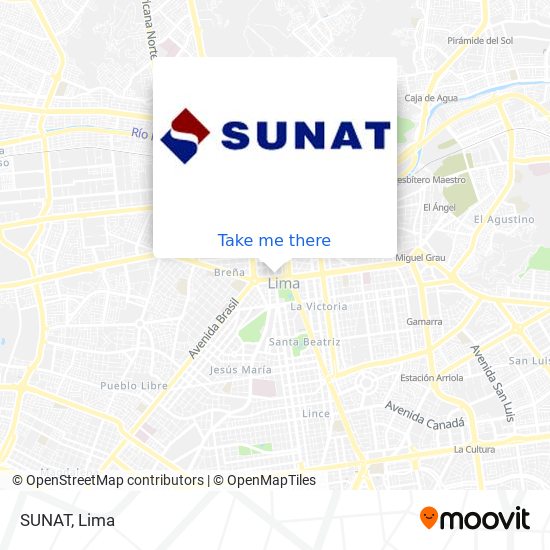 SUNAT map