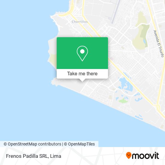 Frenos Padilla SRL map