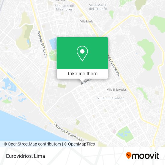 Mapa de Eurovidrios
