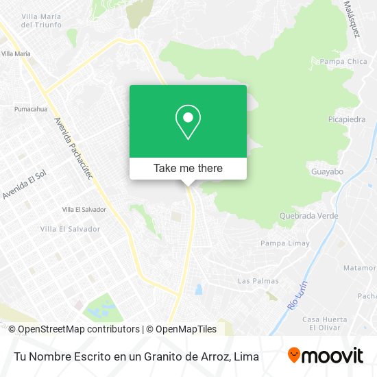 Tu Nombre Escrito en un Granito de Arroz map