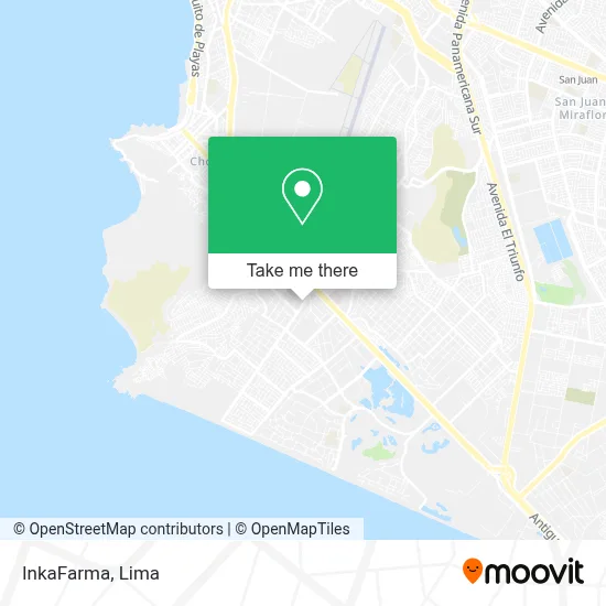 Mapa de InkaFarma