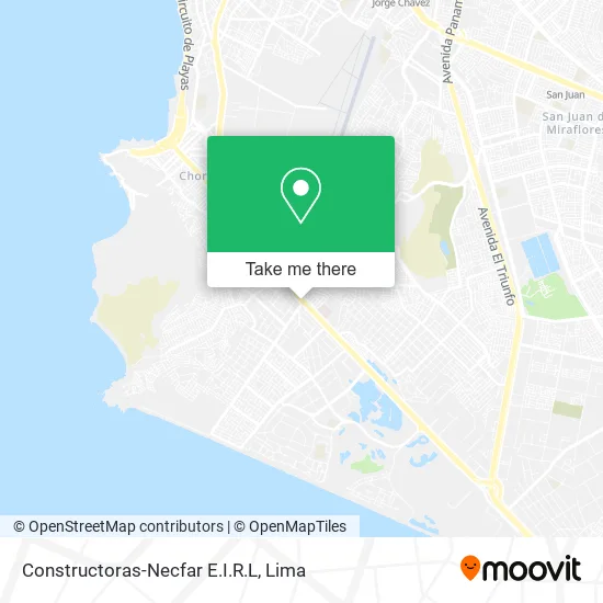 Constructoras-Necfar E.I.R.L map