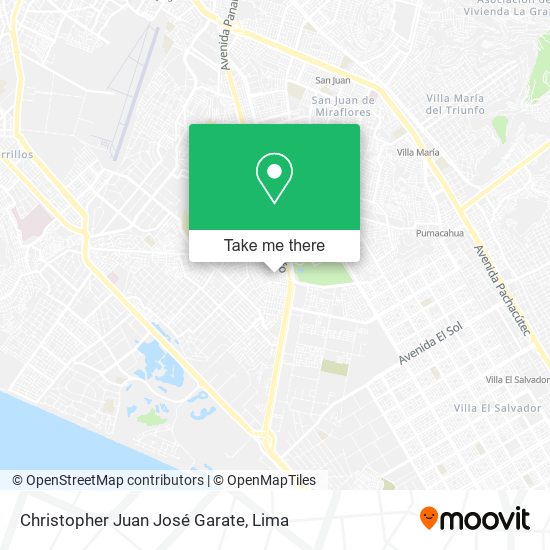Christopher Juan José Garate map