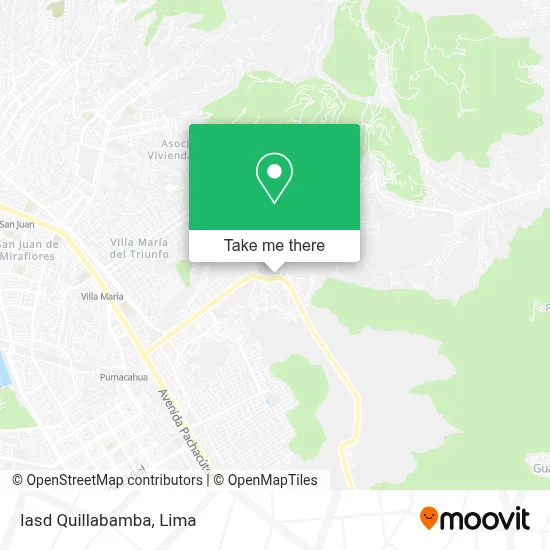 Iasd Quillabamba map