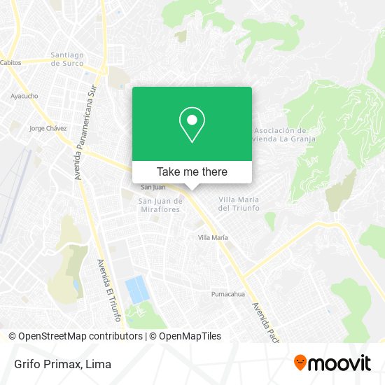 Mapa de Grifo Primax