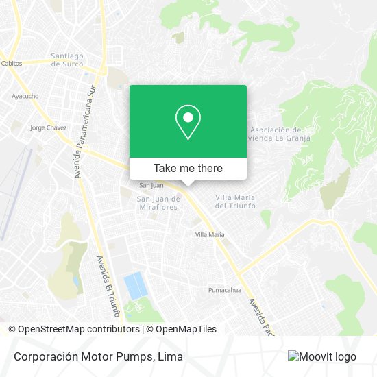 Corporación Motor Pumps map