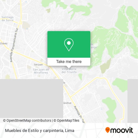Mapa de Muebles de Estilo y carpintería