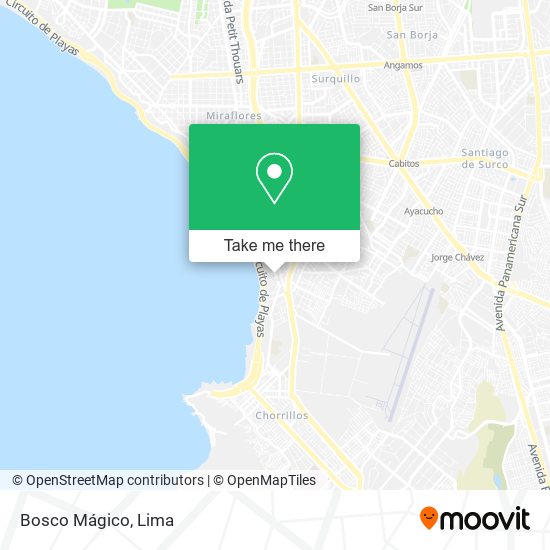 Bosco Mágico map