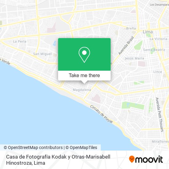 Casa de Fotografía Kodak y Otras-Marisabell Hinostroza map