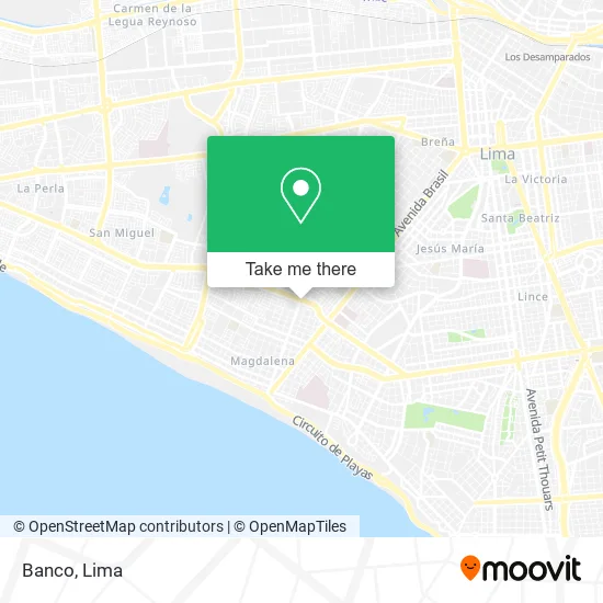 Banco map