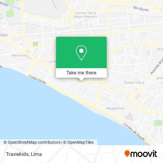 Traviekids map