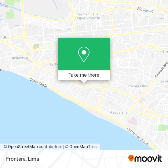 Frontera map