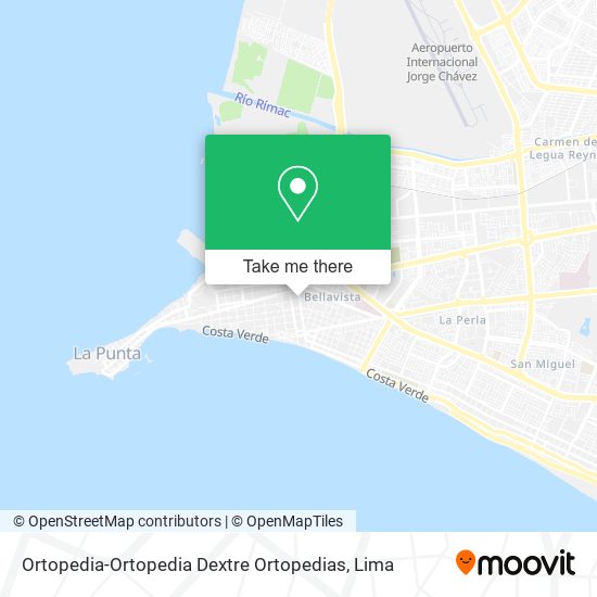 Ortopedia-Ortopedia Dextre Ortopedias map