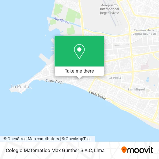 Colegio Matemático Max Gunther S.A.C map