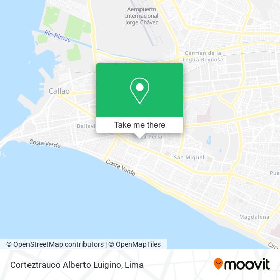 Corteztrauco Alberto Luigino map