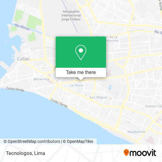 Tecnologos map