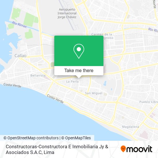 Mapa de Constructoras-Constructora E Inmobiliaria Jy & Asociados S.A.C