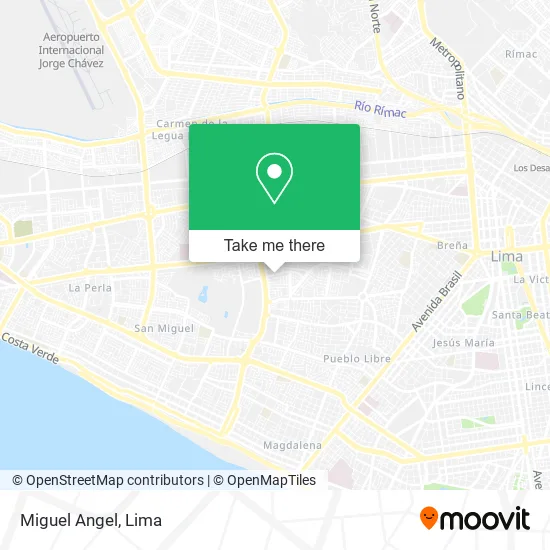 Mapa de Miguel Angel