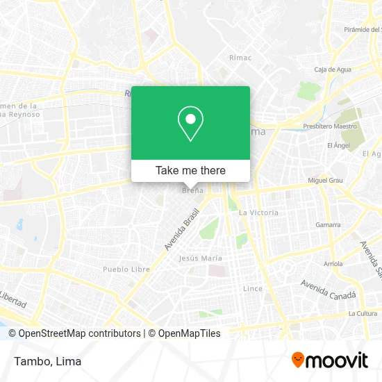 Tambo map