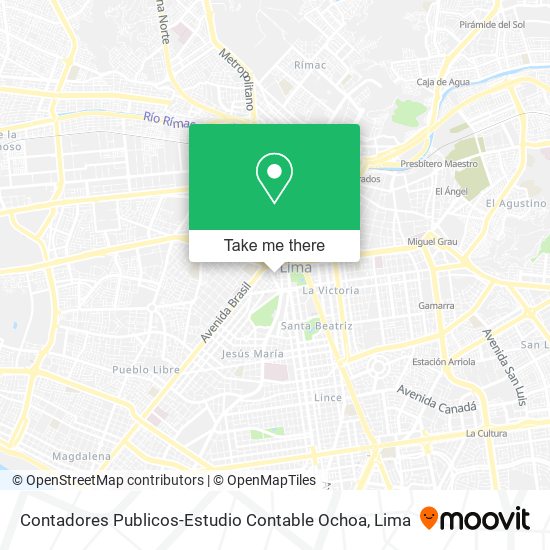 Mapa de Contadores Publicos-Estudio Contable Ochoa