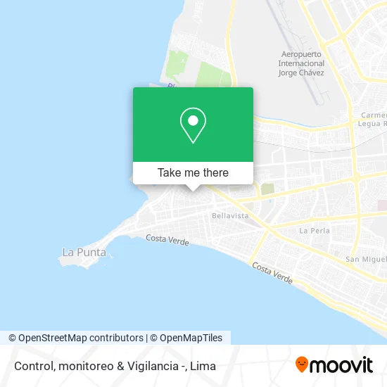 Control, monitoreo & Vigilancia - map