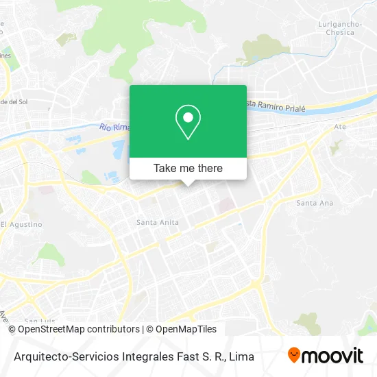 Arquitecto-Servicios Integrales Fast S. R. map