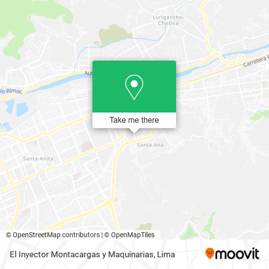 El Inyector Montacargas y Maquinarias map