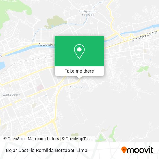 Mapa de Béjar Castillo Romilda Betzabet