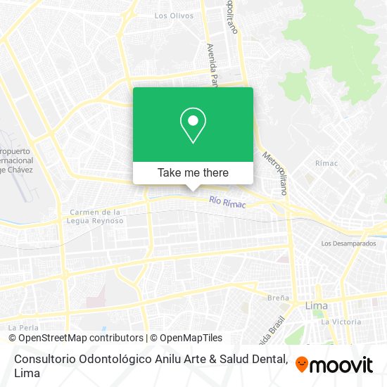 Consultorio Odontológico Anilu Arte & Salud Dental map