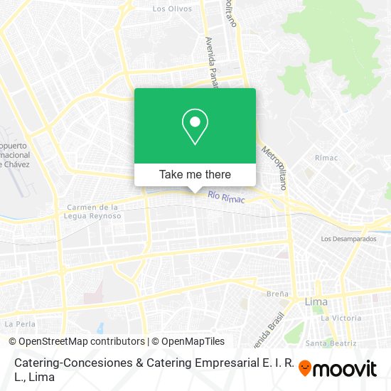 Catering-Concesiones & Catering Empresarial E. I. R. L. map