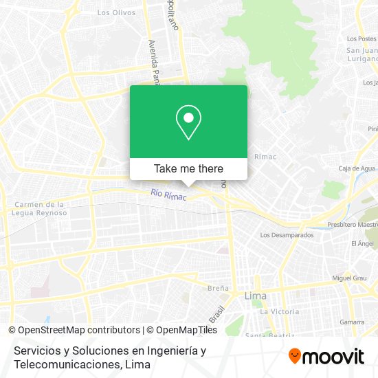 Servicios y Soluciones en Ingeniería y Telecomunicaciones map