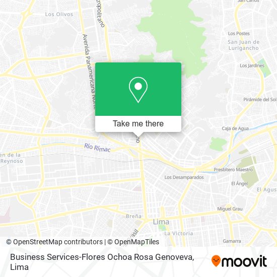 Business Services-Flores Ochoa Rosa Genoveva map