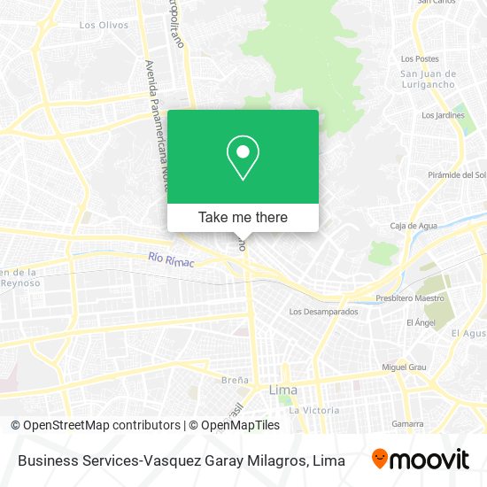 Business Services-Vasquez Garay Milagros map