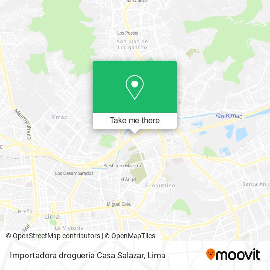 Importadora droguería Casa Salazar map