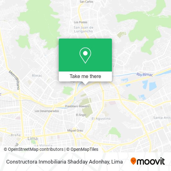 Constructora Inmobiliaria Shadday Adonhay map