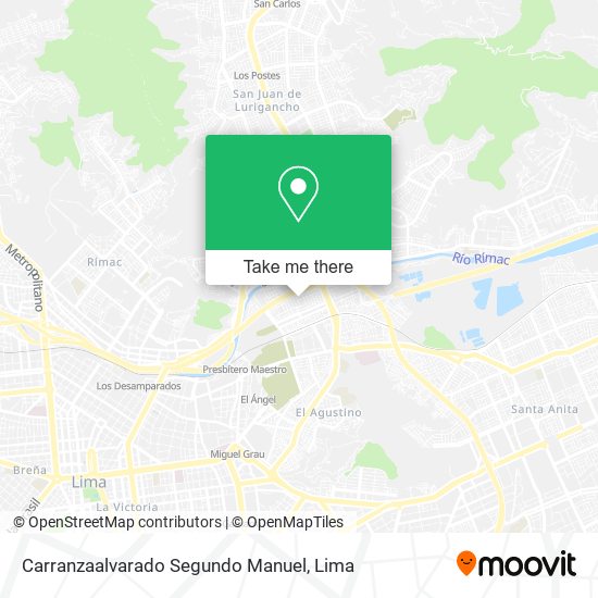 Carranzaalvarado Segundo Manuel map