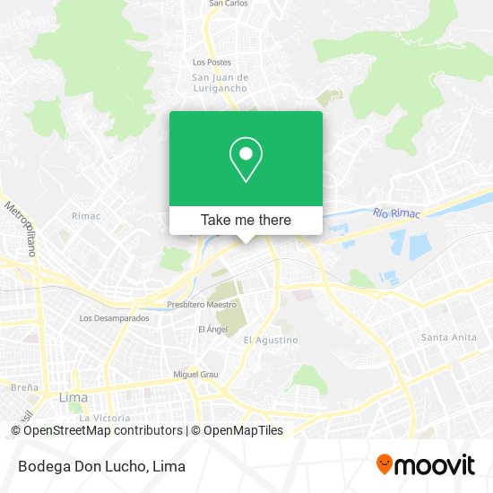 Bodega Don Lucho map