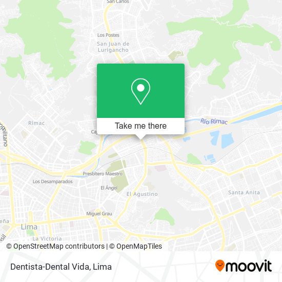 Dentista-Dental Vida map