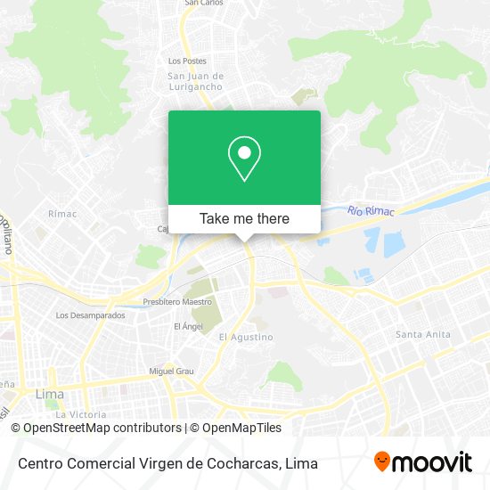 Centro Comercial Virgen de Cocharcas map
