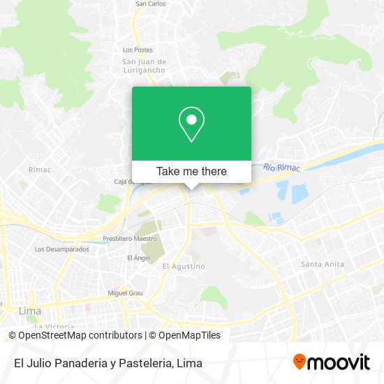 El Julio Panaderia y Pasteleria map
