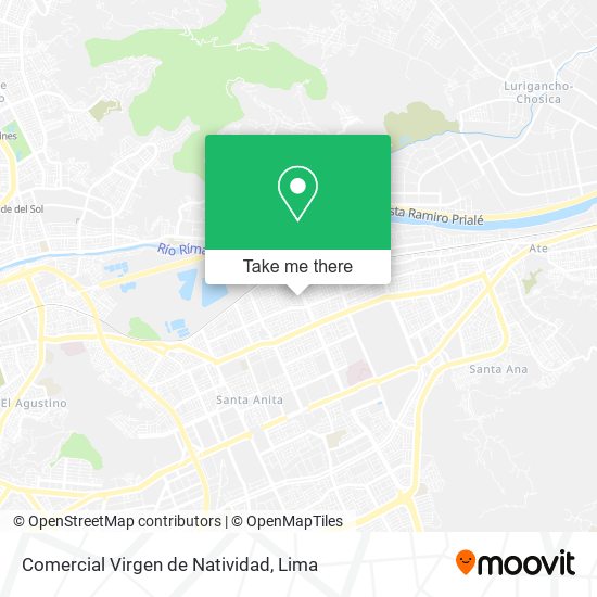 Comercial Virgen de Natividad map