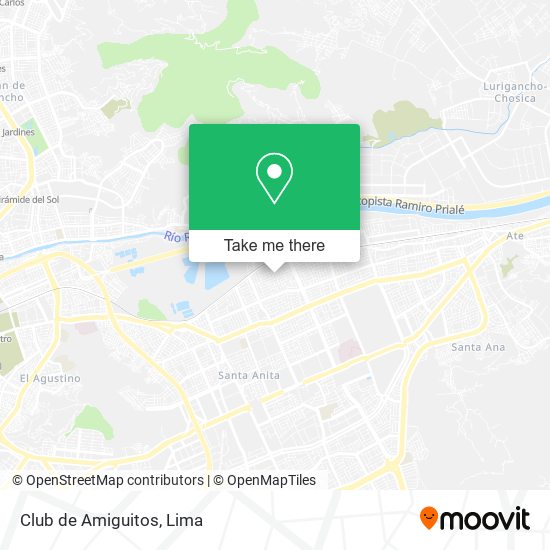 Club de Amiguitos map