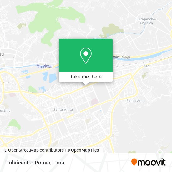 Lubricentro Pomar map