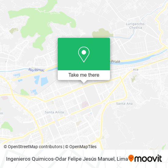 Mapa de Ingenieros Quimicos-Odar Felipe Jesús Manuel