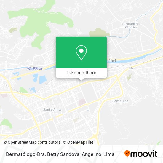 Dermatólogo-Dra. Betty Sandoval Angelino map
