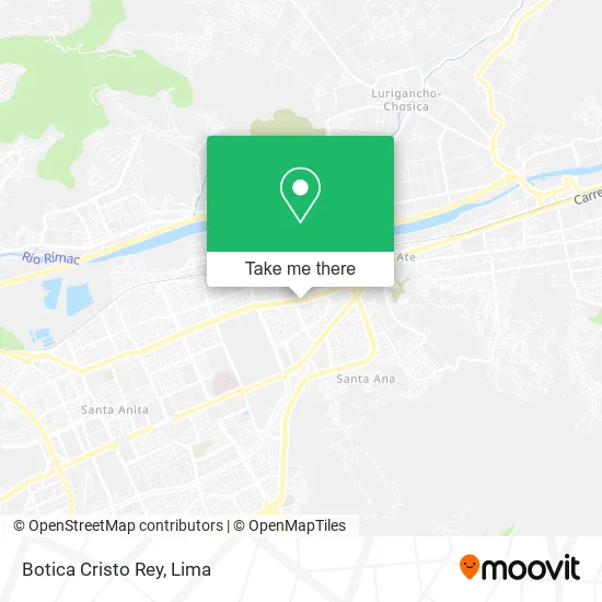 Mapa de Botica Cristo Rey