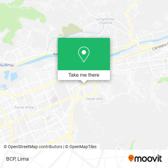 Mapa de BCP