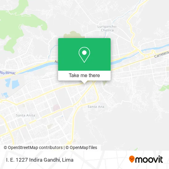 Mapa de I. E. 1227 Indira Gandhi