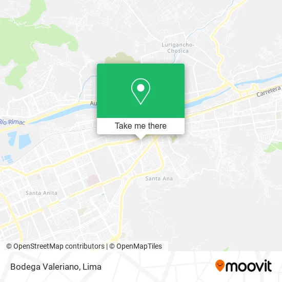 Bodega Valeriano map