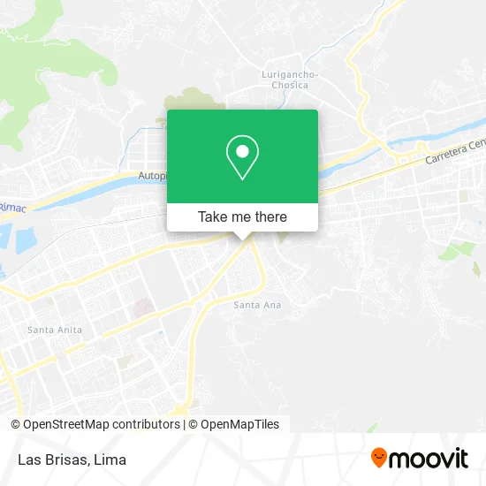 Mapa de Las Brisas
